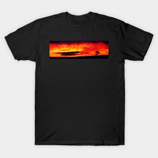 Sky on fire T-Shirt